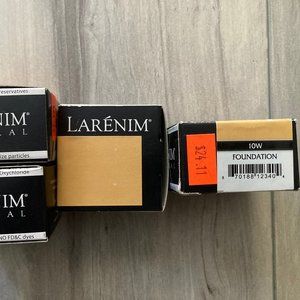 NEW DEAL! 3 NWT Foundation Nude 10W, Larenim Mineral, 5 grams, $72 Value for $15